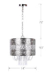 Tangier 9.5" Metal Pendant Lamp