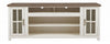 76" Media Console Pasadena White