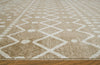 Bunchly 4'11" x 7'2" Washable Rug