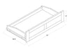 Lexington Storage Drawers — Full / Weather White