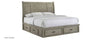 King Complete Bed Sienna Grey