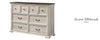 Chest, 5-Drawer Savana Whitewash
