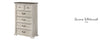 Complete Queen Bed Savana Whitewash