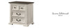 Complete Queen Bed Savana Whitewash