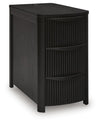 Camdill Chairside End Table - Black