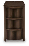 Camdill Chairside End Table - Dark Brown