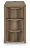 Camdill Chairside End Table - Light Brown