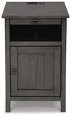 Treytown Chairside End Table - Gray