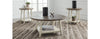 Coffee Table With 2 End Tables Riverside White