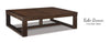 End Table Square Kobe Brown