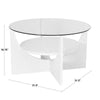 U Shaped Coffee Table