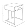 Roman End Table