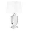 Elsa 26" Crystal Table Lamp