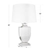 Elsa 26" Crystal Table Lamp