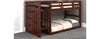 Twin/Twin Stair Bunk Lo Loft Chocolate