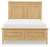 Today's Traditions Panel Bed — Full / Natural Hickory