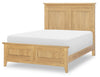 Today's Traditions Panel Bed — Full / Natural Hickory