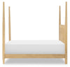 Today's Traditions Poster Bed — Full / Natural Hickory