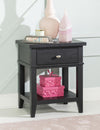 Today's Traditions Open Nightstand with 1 Drawer — Blacksmith