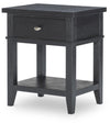 Today's Traditions Open Nightstand with 1 Drawer — Blacksmith
