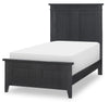 Today's Traditions Panel Bed — Twin / Blacksmith
