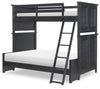 Today's Traditions Bunk Bed — Twin / Full / Blacksmith