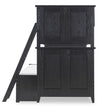 Today's Traditions Bunk Bed — Twin / Full / Blacksmith
