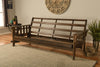 Tucson Futon Frame — Queen / Rustic Walnut