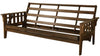 Tucson Futon Frame — Queen / Rustic Walnut