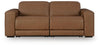 Magic Man 2-Piece Power Reclining Sectional Loveseat