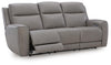 5Z-Comfort Power Reclining Sofa - Coin
