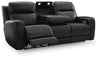 5Z-Comfort Power Reclining Sofa - Onyx