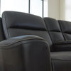 5Z-Comfort Power Reclining Loveseat with Console - Onyx