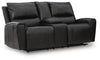 Glossmore Reclining Loveseat with Console