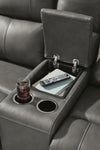 Bleckley Power Reclining Loveseat with Console - Anchor