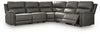 Bleckley 5-Piece Power Reclining Sectional - Anchor
