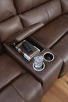 Bleckley 6-Piece Power Reclining Sectional - Espresso