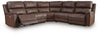 Bleckley 5-Piece Power Reclining Sectional - Espresso