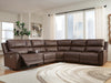 Bleckley 6-Piece Power Reclining Sectional - Espresso