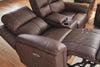 Bleckley Power Reclining Loveseat with Console - Espresso