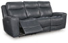 Bexhurst Power Reclining Sofa - Admiral