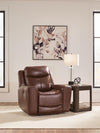 Bexhurst Power Recliner - Mahogany