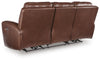 Bexhurst Power Reclining Sofa - Mahogany