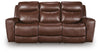 Bexhurst Power Reclining Sofa - Mahogany
