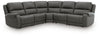 5Z - Pittson 5-Piece Power Reclining Sectional - Anchor