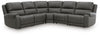 5Z - Pittson 5-Piece Power Reclining Sectional - Anchor (PCU12600S4)