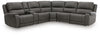5Z - Pittson 6-Piece Power Reclining Sectional - Anchor