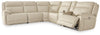 Double Deal 6-Piece Power Reclining Sectional