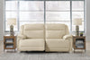Double Deal 2-Piece Power Reclining Loveseat Sectional