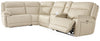 Double Deal 5-Piece Reclining Sectional with Console